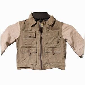 OshGosh Tan Utility Jacket 12 Months